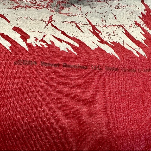 AC/DC Vintage “Razors Edge” Baseball T-Shirt - Picture 7 of 7